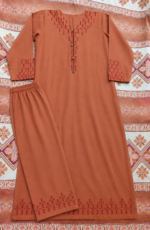 Cross Stitch Terracotta 3-Piece Suit