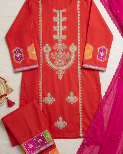 Noor-e-Nazakat Gota Patti & Sequin Suit